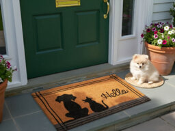 Beliani Doormat Maragang Natural 60 X 90 Cm Cat Dog Coir - thumbnail 2