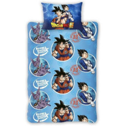 Dragon Ball Z Kamehameha Goku Reversible Duvet Set Multicoloured (Single) - thumbnail 2