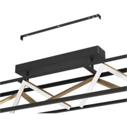 Loops Stylish Modern Black And Gold Ceiling Light For Indoor Spaces - thumbnail 5
