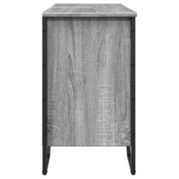 Berkfield Bathroom Sink Cabinet Grey Sonoma 91X35X60 Cm Engineered Wood - thumbnail 5