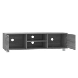 Berkfield Tv Cabinet Grey Sonoma 140X40.5X35 Cm Engineered Wood - thumbnail 5