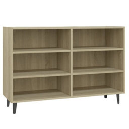 Berkfield Sideboard Sonoma Oak 103.5X35X70 Cm Engineered Wood - thumbnail 2