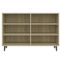Berkfield Sideboard Sonoma Oak 103.5X35X70 Cm Engineered Wood - thumbnail 4