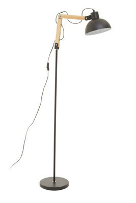 Orsina Highly Manoeuvrable Black Floor Lamp, Sturdy Design Bedroom Floor Lamp, Contemporary Sleek Modern Lamp - image 1