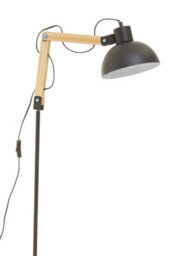 Orsina Highly Manoeuvrable Black Floor Lamp, Sturdy Design Bedroom Floor Lamp, Contemporary Sleek Modern Lamp - thumbnail 3