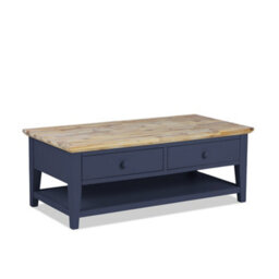 Statement Furniture Florence Coffee Table - Navy Blue - thumbnail 4