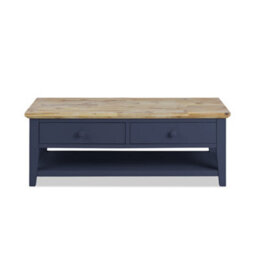 Statement Furniture Florence Coffee Table - Navy Blue - thumbnail 3