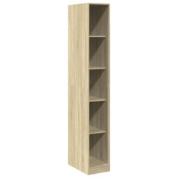 Berkfield Wardrobe Sonoma Oak 30X50X200 Cm Engineered Wood - thumbnail 2