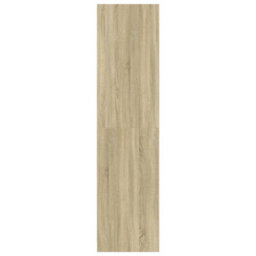 Berkfield Wardrobe Sonoma Oak 30X50X200 Cm Engineered Wood - thumbnail 5