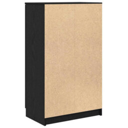 Walplus Shoe Cabinet Black Oak 59 X 35 X 100 Cm Engineered Wood - thumbnail 8