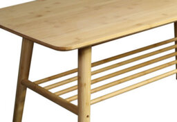 Aspect Furniture Nikko Bamboo Coffee Table With Shelf,natural Bamboo - thumbnail 6