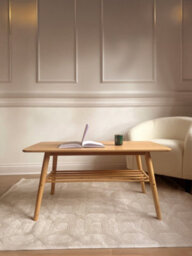 Aspect Furniture Nikko Bamboo Coffee Table With Shelf,natural Bamboo - thumbnail 7