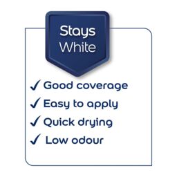 Dulux Once Pure Brilliant White Eggshell Metal & Wood Paint, 750Ml - thumbnail 7
