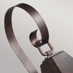 Elstead Lighting Oakmont 3 Light Large Wall Lantern - Patina Bronze - thumbnail 2