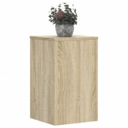 Walplus Plant Stands 2 Pcs Sonoma Oak 30X30X50 Cm Engineered Wood - thumbnail 3