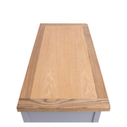 Cabinet Bits Rocca Grey 2 Drawer 2 Door Sideboard Brass Knob - thumbnail 6