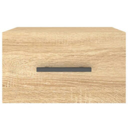 Berkfield Wall-Mounted Bedside Cabinet Sonoma Oak 35X35X20 Cm - thumbnail 5