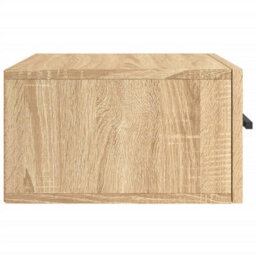 Berkfield Wall-Mounted Bedside Cabinet Sonoma Oak 35X35X20 Cm - thumbnail 7