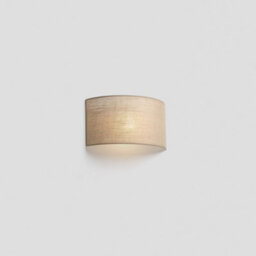Luminosa Lighting Luminosa Otton Horizontal Round Jute Wall Lamp 2L - thumbnail 2