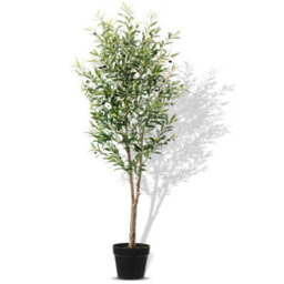 6Ft Artificial Olive Tree 180Cm Tall Faux Olive Plants - thumbnail 1