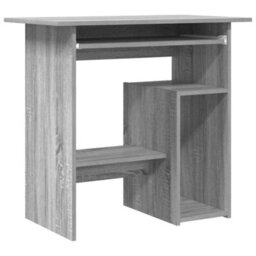 Vidaxl Desk Grey Sonoma 80X45X74 Cm Engineered Wood Desks - thumbnail 2