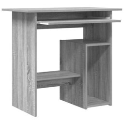 Vidaxl Desk Grey Sonoma 80X45X74 Cm Engineered Wood Desks - thumbnail 4