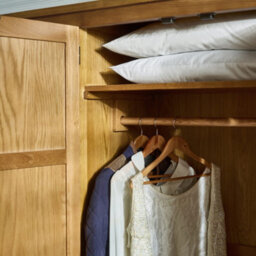 Oakham Premium Kingsley 3 Door Wardrobe In Waxed Oak - thumbnail 7