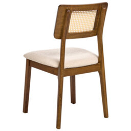 Beliani Set Of 2 Dining Chairs Embar Wood Brown - thumbnail 7