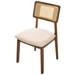 Beliani Set Of 2 Dining Chairs Embar Wood Brown - thumbnail 8
