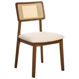 Beliani Set Of 2 Dining Chairs Embar Wood Brown - thumbnail 5