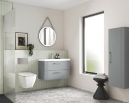 Hudson Reed Salana Round Led Touch Sensor Framed Mirror With Demister, Chrome, 600 X 600 mm - thumbnail 6