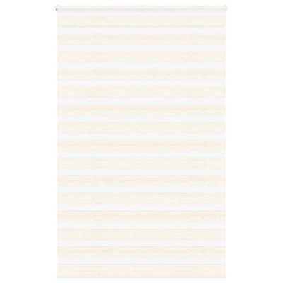 Berkfield Zebra Blind Marble Beige 140X200 Cm Fabric Width 135.9 Cm Polyester - image 1