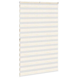 Berkfield Zebra Blind Marble Beige 140X200 Cm Fabric Width 135.9 Cm Polyester - thumbnail 4