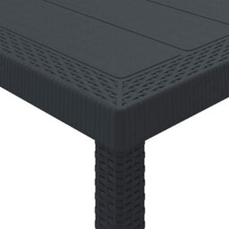 Berkfield Garden Dining Set 5 Pcs Anthracite - thumbnail 7