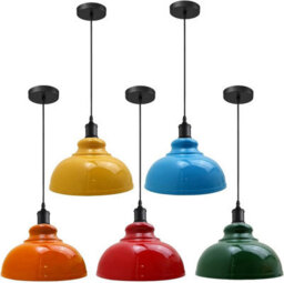 Ledsone Industrial Vintage Retro Style Ceiling Hanging Pendant Light Chandelier - thumbnail 5