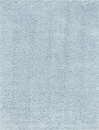 Livabliss Moda Shaggy-Solid Color Blue Plush Soft Pile Living Bedroom Rug 120 X 180 Cm Easy Care, Non Shedding - thumbnail 1