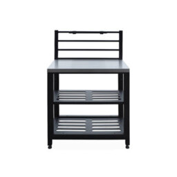 Sweeek - 6-Module Stainless Steel Outdoor Kitchen Furniture Set, Grimaud 6 Modules, Black, 52.5X80X114 Cm - thumbnail 9