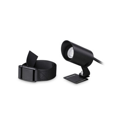 Ideal Lux Koala 3W Strap On Led Outdoor Display Light Black 3000K Ip65 - image 1
