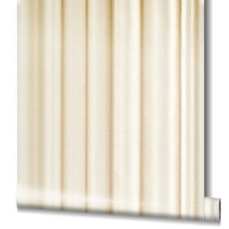 Galerie Earth Collection Cream Textured Silk Wave Sheen Wallpaper Roll - thumbnail 2