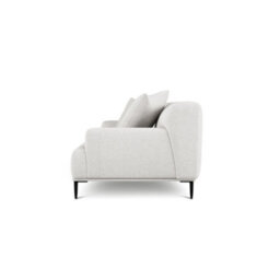 "Valencia Kotor Modern Fabric 91""sofa White Color Kiln-Dried Wood Premium Fabric Extra Firm Cushion" - thumbnail 8