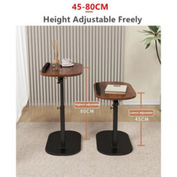 C-Shaped Flip Sofa Side End Table Coffee Laptop Table Living Room Bedroom New - thumbnail 4