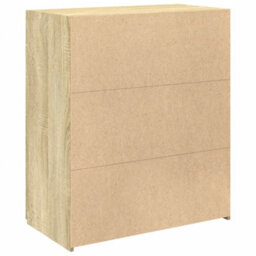 Berkfield Sideboard Sonoma Oak 80X42.5X93 Cm Engineered Wood - thumbnail 6