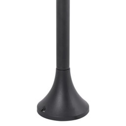 Beliani Outdoor Bollard Lamp Tizu Black - thumbnail 5