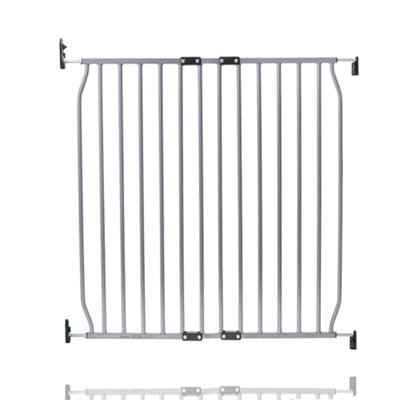 Bettacare Screw Fit Metal Dog Gate, Grey, 80Cm - 90Cm - image 1