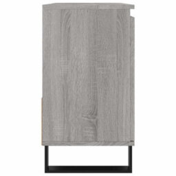 Berkfield Industrial Bathroom Cabinet Grey Sonoma 65X33X60 Cm Engineered Wood - thumbnail 6