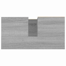 Berkfield Industrial Bathroom Cabinet Grey Sonoma 65X33X60 Cm Engineered Wood - thumbnail 8