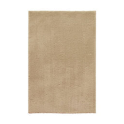 Melrose Plain Brown Anti Slip Washable Medium Area Rug Mat 100/150Cm - thumbnail 4