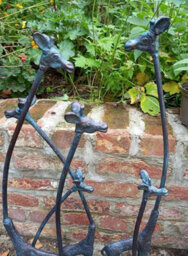 Inspirational Gifting Giraffe Family Sculpture Ornament With An Aged Bronze Finish - thumbnail 5