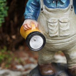 Mining Mole Figures Set 2 Resin Garden Ornament Statue Miner Indoor Outdoor Ro-145/146 - thumbnail 9