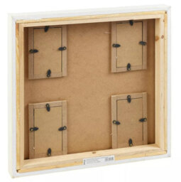 Urbn-Living 4 Slot 10X6Cm Green & Brown Photo Frame For Childrens Room Wall Decor - thumbnail 5